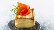 Bouchées au saumon et citron vert