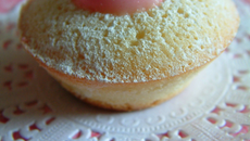 Mini cupcakes style financier à la rose