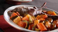 Royal de Couscous et Légumes Compotés