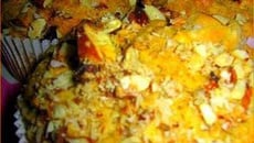 Muffins aux pommes, carottes et épices