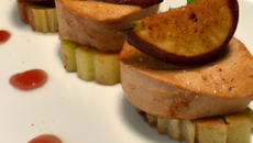 Foie gras poêlé pomme - céleri