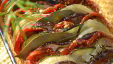 Tian d'aubergines, courgettes et tomates