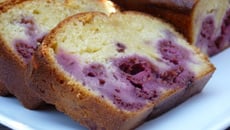 Cake framboises-fruits de la passion