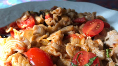 Pâtes aux filets de maquereaux