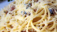 Spaghetti au roquefort