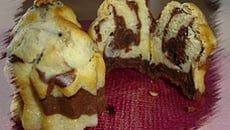 Mini moelleux marbrés aux deux chocolats