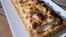 Légèreté sans gluten myrtilles crème de calisson