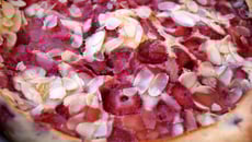 Clafoutis aux fraises et amandes