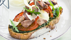 Bruschettas d'agneau