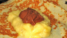 Crêpe banane - nutella Houlala !