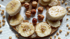 Tartinade aux noisettes et à la banane