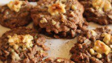 Cookies choco-amandes et noisettes