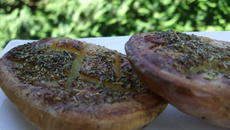 Pommes de terre soufflées aux herbes