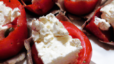 Papillotes de tomates et feta