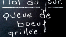 Queue de bœuf grillée