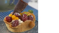 Tulipe à la mousse de Persimon