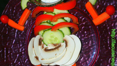 Le squelette de légumes