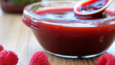 Coulis de framboises