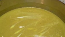 Potage de potimarron et potiron
