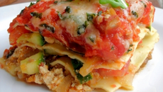 Lasagnes végétariennes aux légumes & tofu