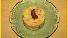Risotto aux tomates confites et parmesan
