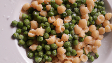 Pasta et petits pois
