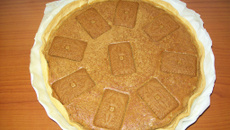 Tarte aux spéculoos