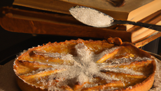 Tarte sucrée salée à la fourme d'Ambert