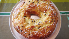 Brioche des rois facile et rapide aux pépites de chocolat