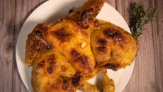 Poulet entier au barbecue