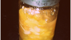 Confiture litchis, pommes, rose