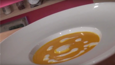 Soupe de potiron à la citronnelle