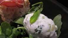 Crème glacée façon tzatziki
