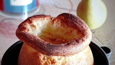 Soufflé maroilles - poire - spéculoos