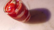 Verrines fraîches à la fraise