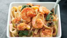 Crevettes sauce piquante