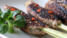 Keftas d'agneau à la citronnelle et au lait de coco