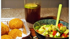 Croquettes pimentées au cheddar et au bacon