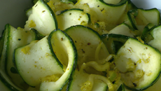 Salade de courgettes facile et rapide