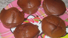 Petits gâteaux légers au chocolat