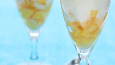 Mousse onctueuse de mangue