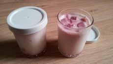 Yaourt à la fraise ultra simple