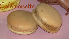 Macarons café-noisettes