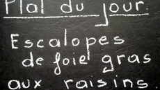 Escalopes de foie gras aux raisins faciles