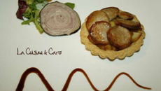 Tarte Pommes Boudin Blanc