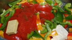 Soupe aux 3 poivrons