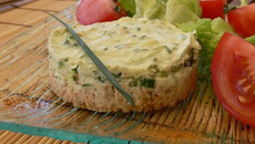 Mini-cheescake à la courgette