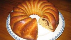 Couronne à la banane et au chocolat