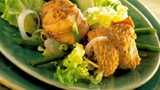 Salade tiède de tripoux