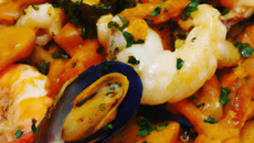 Poêlée aux fruits de mer